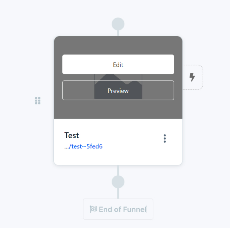 Choose the template that best fits your business and offer (don’t overthink it, you’ll be able to make big customizations here soon!) and click it. Then click to edit it. 