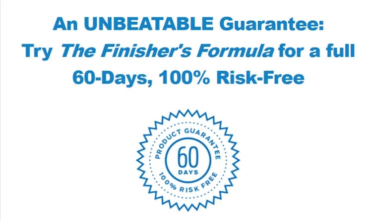 60-day money-back guarantee graphic. 